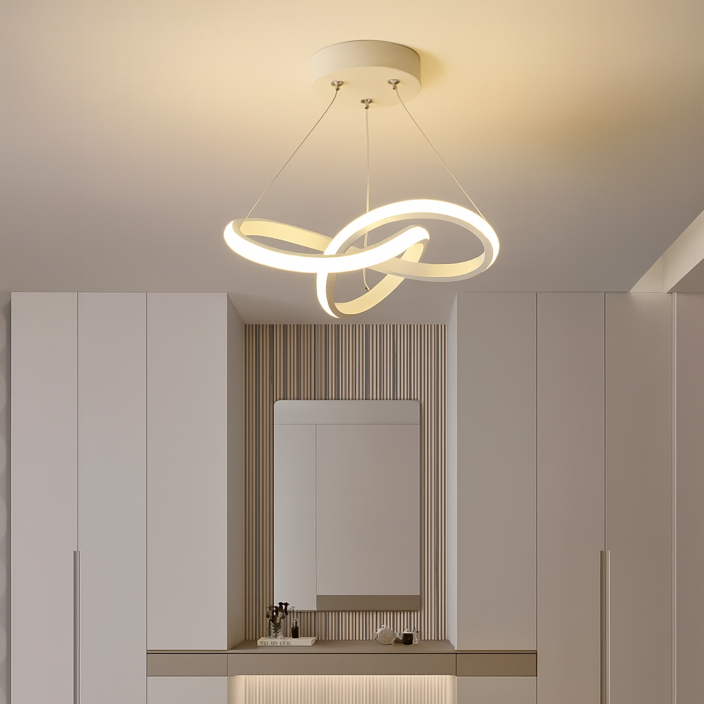 Plafonnier LED Style Nordique – Design élégant, lumière douce et moderne pour toutes les pièces