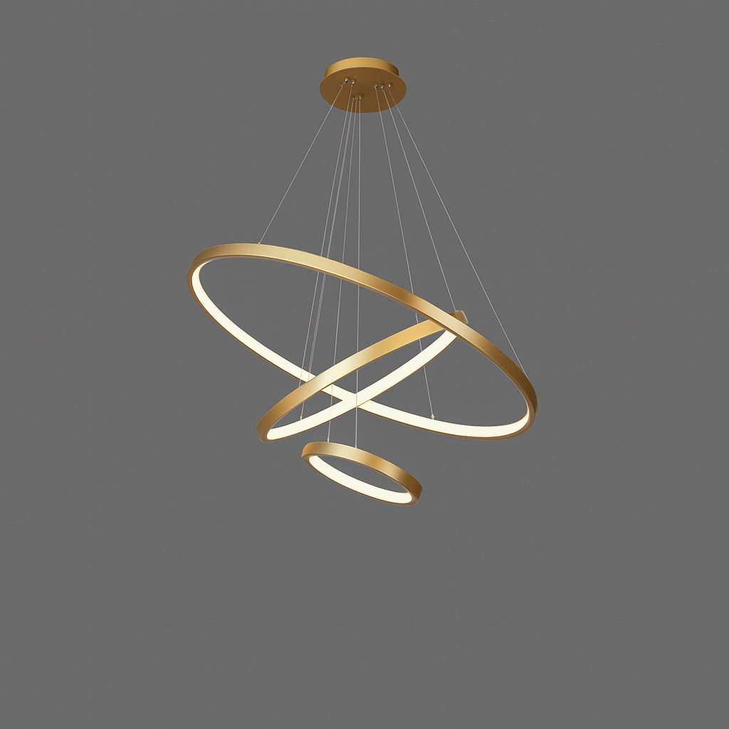 Lustre LED Design Moderne – Éclairage intérieur haut de gamme pour salon, chambre ou salle à manger
